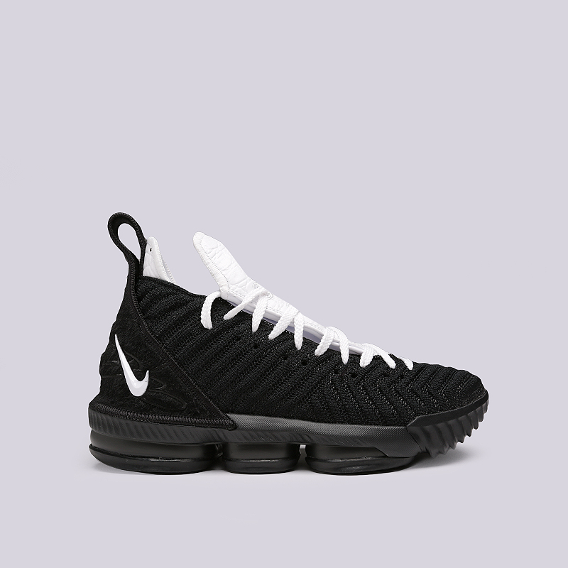 мужские черные баскетбольные кроссовки Nike Lebron XVI CI7862-001 - цена, описание, фото 1